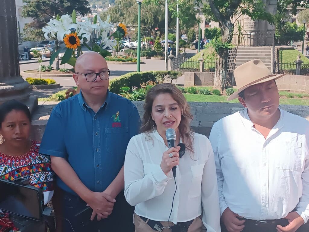 Binomio presidencial - Coalición WINAQ- URNG