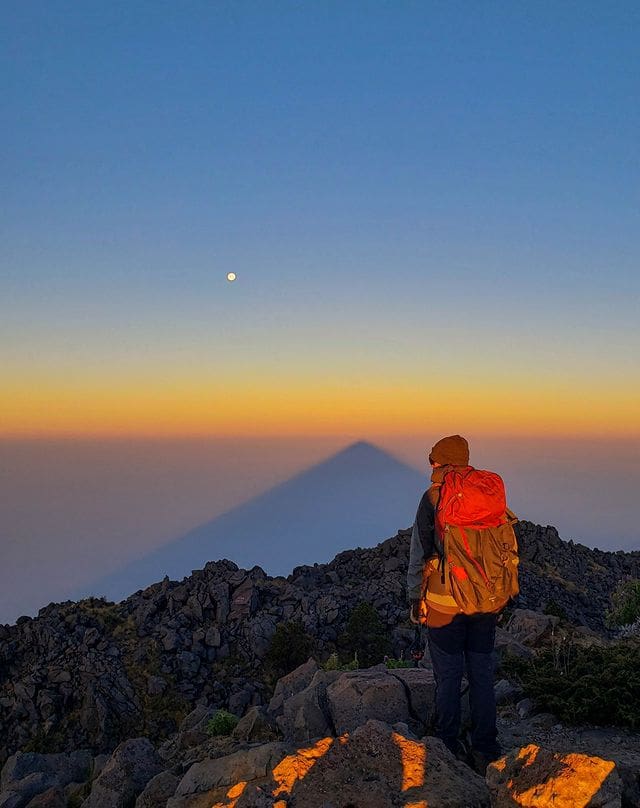 Vista del Volcán Tacaná.
